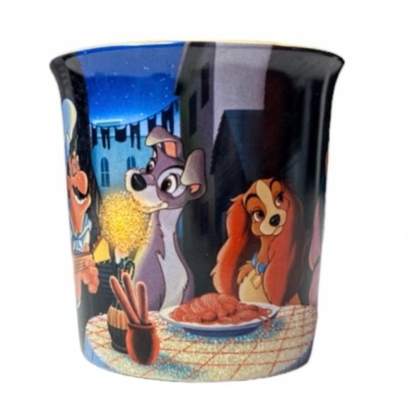 Vintage Disney Parks Lady and the Tramp Coffee Tea Mug - Picture 11 of 13